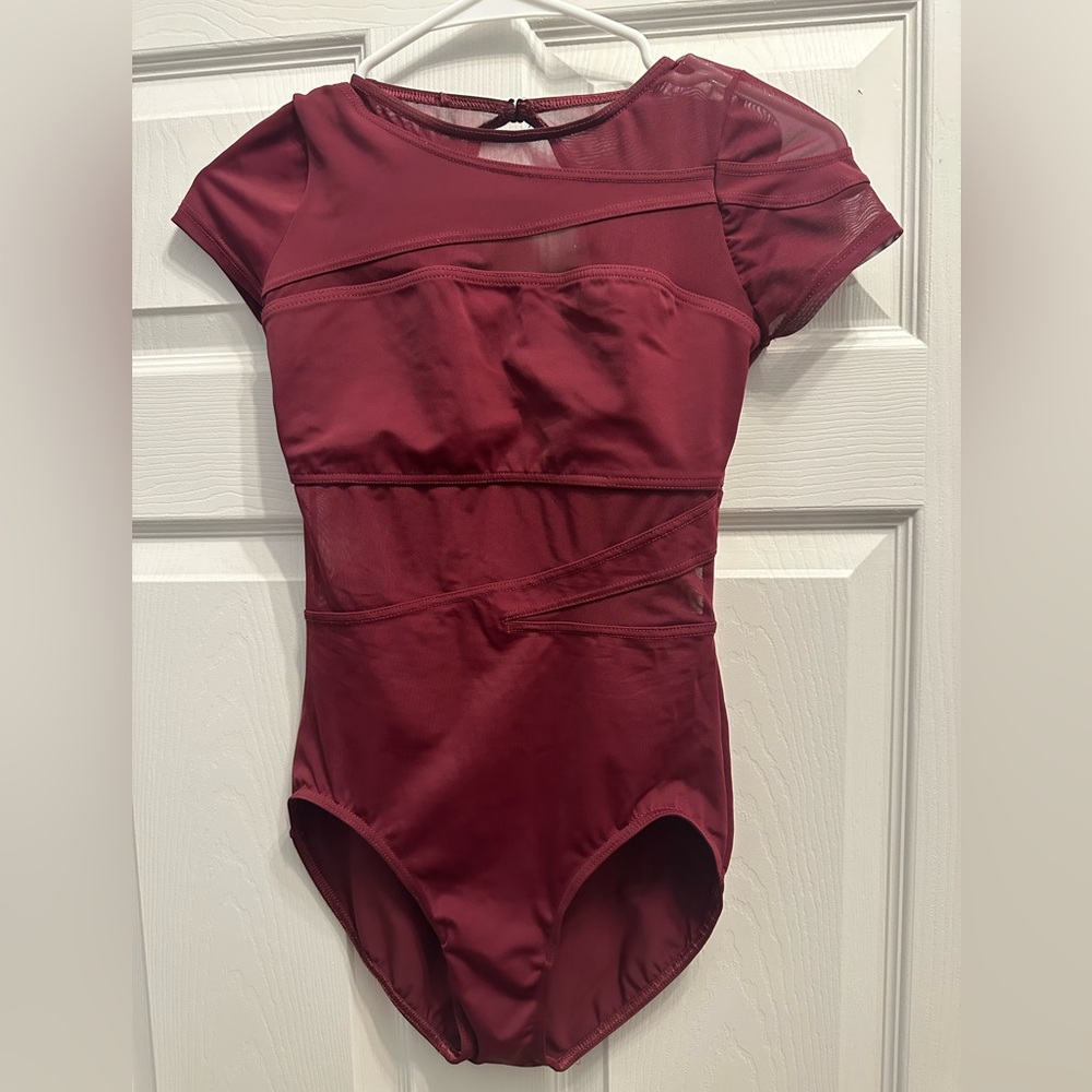 Balera Small Adult Burgundy Leotard